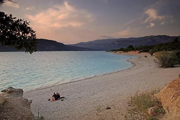 Campsite Camping Lac Ste Croix: Riverside Adventure in Verdon Gorges Sainte-Croix-de-Verdon France